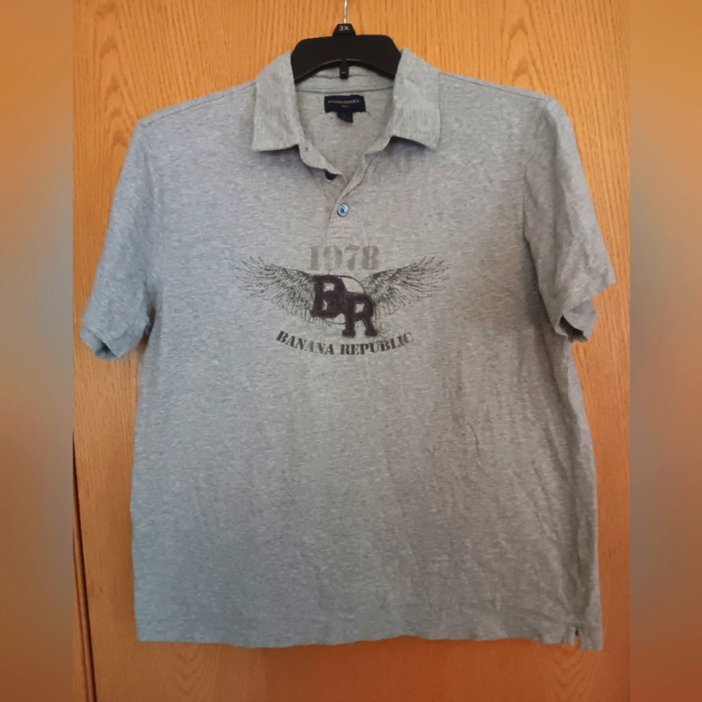 Men's size large,  Banana Republic Polo shirt